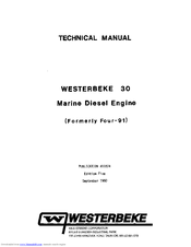 Westerbeke 30 Technical Manual