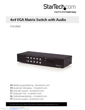 StarTech.com ST424MX User Manual