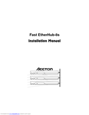 Accton Technology Fast EtherHub-8s Installation Manual