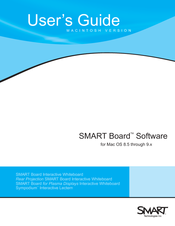 SMART Board Software for Mac OS 8.5 through 9.x User Manual