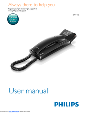Philips M110 User Manual
