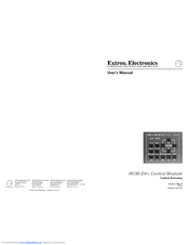 Extron Electronics IRCM-DVplus User Manual