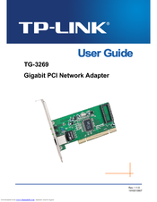 TP-Link TG-3269 User Manual