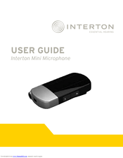 Interton Mini User Manual