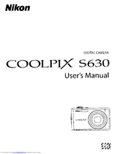 Nikon COOLPIX 5630 User Manual