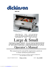 Dickinson SEA-B-QUE LARGE Operator's Manual
