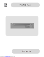 AMC FM/AM/CD Player User Manual
