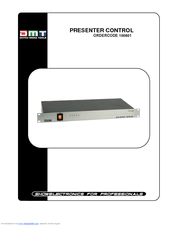 DMT 100801 User Manual