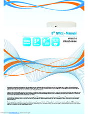 Security Camera King NVR-ELT-4-POE4 4ch series User Manual