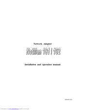 NetMan 102 Installation And Operation Manual