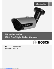 Bosch AN traffic 4000 IR User Manual