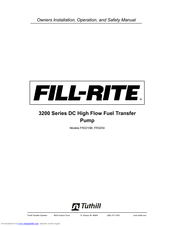 FILL-RITE 3200 Series Owners & Installation