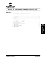 Microchip Technology dsPIC33F Family Reference Manual