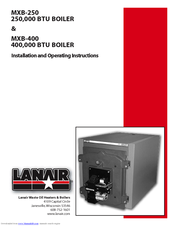 Lanair MXB-250 Installation And Operating Instructions Manual