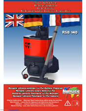 Numatic NBV 190 Owner's Instructions Manual