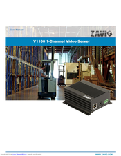 Zavio V1100 User Manual