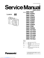Panasonic Lumix DMC-TZ5EF Service Manual