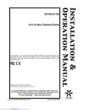 Vicon S10-CH Mini Installation & Operation Manual