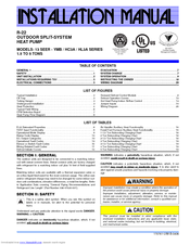 Unitary products group HC3A Series Installation Manual