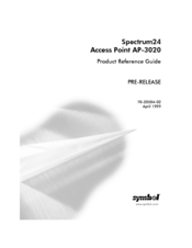 Symbol Spectrum24 AP-3020 Reference Manual
