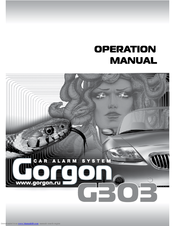Gorgon G303 Operation Manual