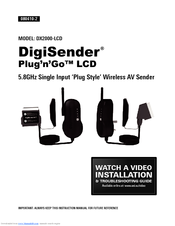 DigiSender Plug'n'Go LCD User Manual
