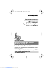 Panasonic KX-TG6551BX Operating Instructions Manual