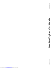 Mercury 5.7 Competition Ski User Manual