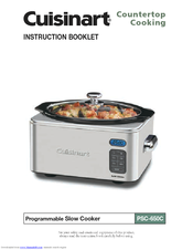 Cuisinart PSC-650C - Slow Cooker Manuals | ManualsLib