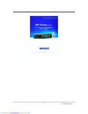 Nuvico DV turbo NVDV4-16000 Instruction Manual