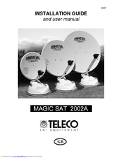 Teleco Magic Sat 2002A Installation Manual