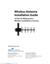 B&B Electronics Wireless Antenna Installation Manual