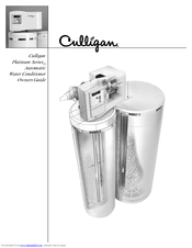 Culligan Platinum Series Owner's Manual