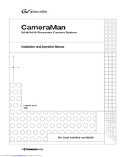 GRASS VALLEY CameraMan 2018 Installation And Operation Manual