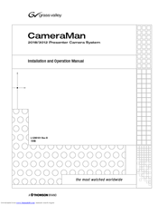 GRASS VALLEY CameraMan 3012 Installation And Operation Manual