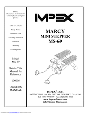 Impex MARCYMS-69 Owner's Manual