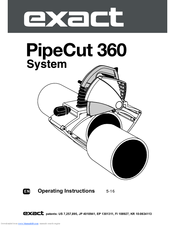Exact PipeCut 360 system Operating Instructions Manual