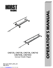 Horst Welding CHCFD36 Operator's Manual