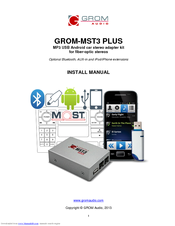 GROM Audio MST3 PLUS Install Manual