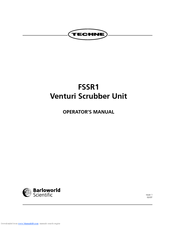 Techne FSSR1 Operator's Manual