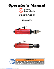 Chicago Pneumatic CP873 Operator's Manual