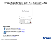 InFocus Projectors Setup Manual