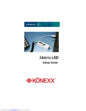 Konexx Mobile-USB Setup Manual