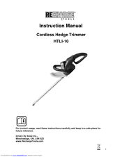 Recharge Tools HTLI-10 Instruction Manual