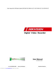 HIKVision DS-7604-HI-ST User Manual