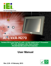 IEI Technology AFL-xxA-N270 series User Manual