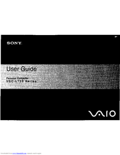 Sony Vaio VGC-LT20 User Manual