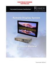 Rosen Aviation Remote Display System Technical Manual