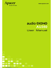 Apacer Technology Audio Steno AU350 User Manual