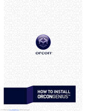 Orcon GENIUS How To Install